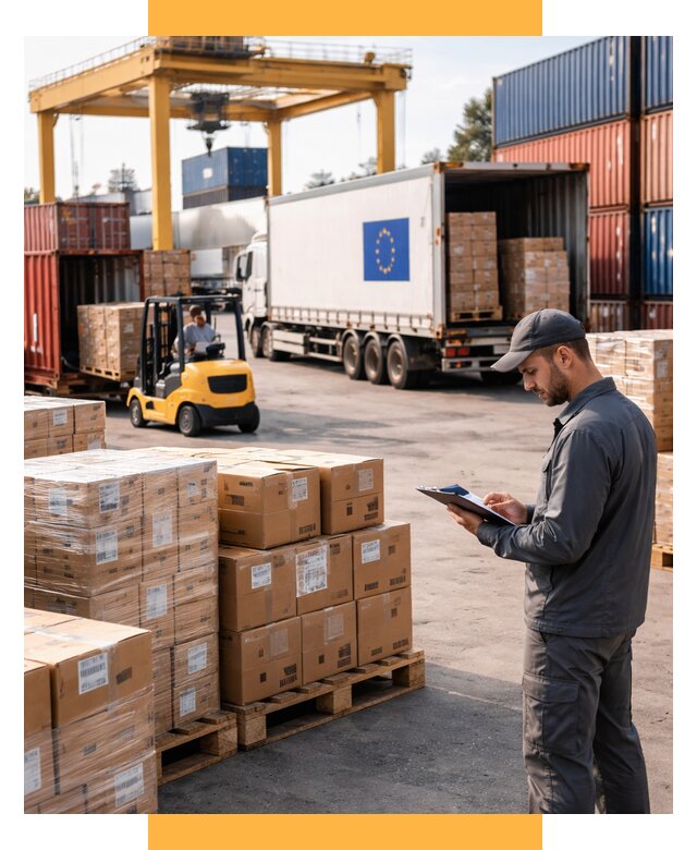 Доставка грузов из Европы от 12200 р., логистика СетСервис-Тбл