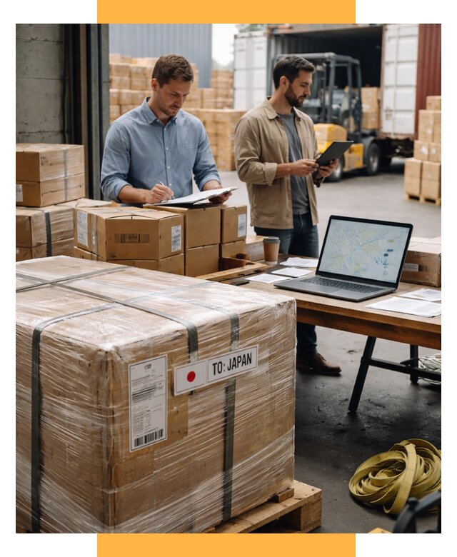 Доставка грузов в Японию от 25418 р., логистика СетСервис-Тбл