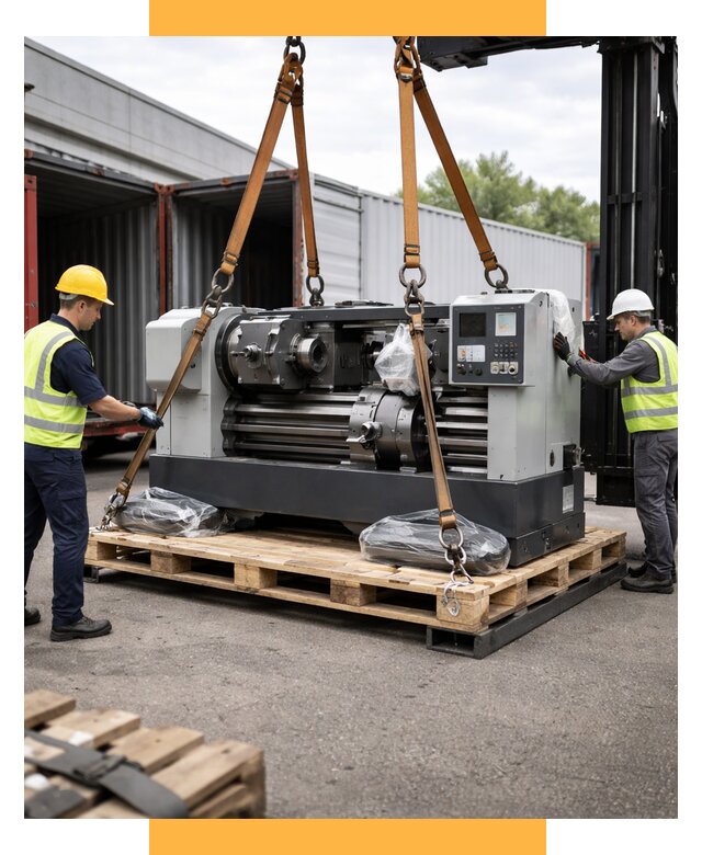 Перевозка станков и таможня от 61002 р. | СетСервис-Тбл логистика