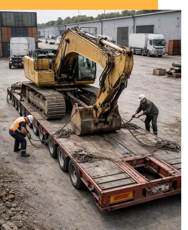 Перевозка спецтехники по России и миру от 45752 руб