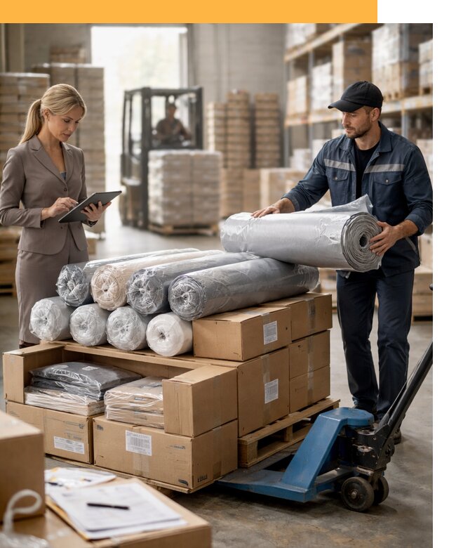 Перевозка текстиля по миру от 15251 руб. с таможней и страхованием