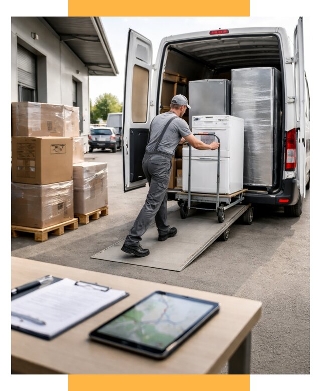 Перевозка бытовой техники от 6609 р. - логистика СетСервис-Тбл