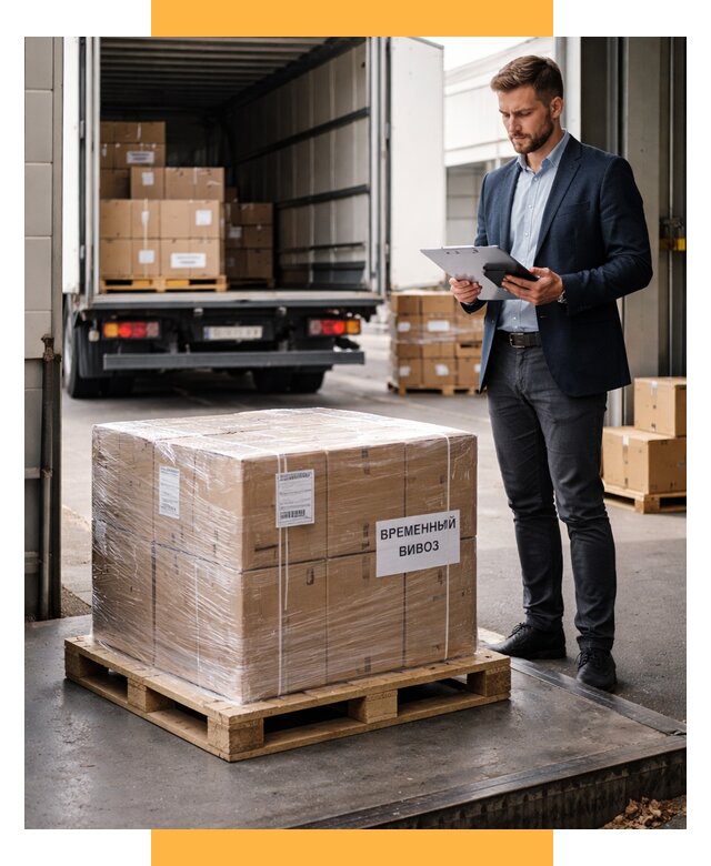 Временный вывоз товаров под ключ от 8134 р. | СетСервис-Тбл