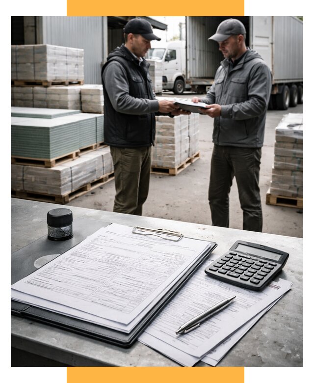 Таможенное оформление стройматериалов от 8642 р. | СетСервис-Тбл