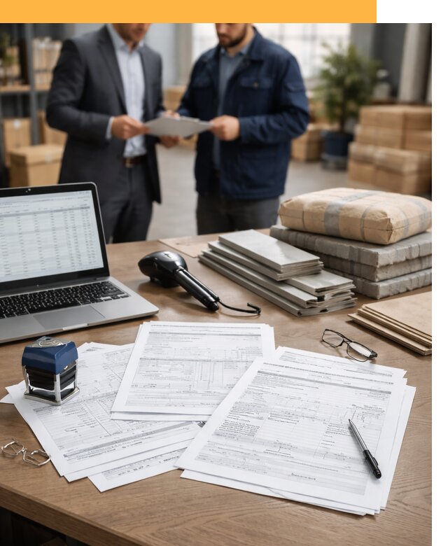 Таможенное оформление строительных материалов от 8642 руб.