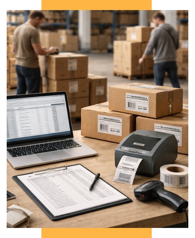 Маркировка импортных товаров от 4575 р. под ключ, СетСервис-Тбл